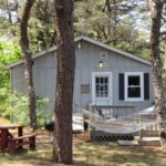 tern cottage exterior with hammock